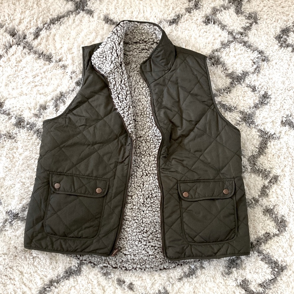 Thread And Supply Reversible Vest- Size L